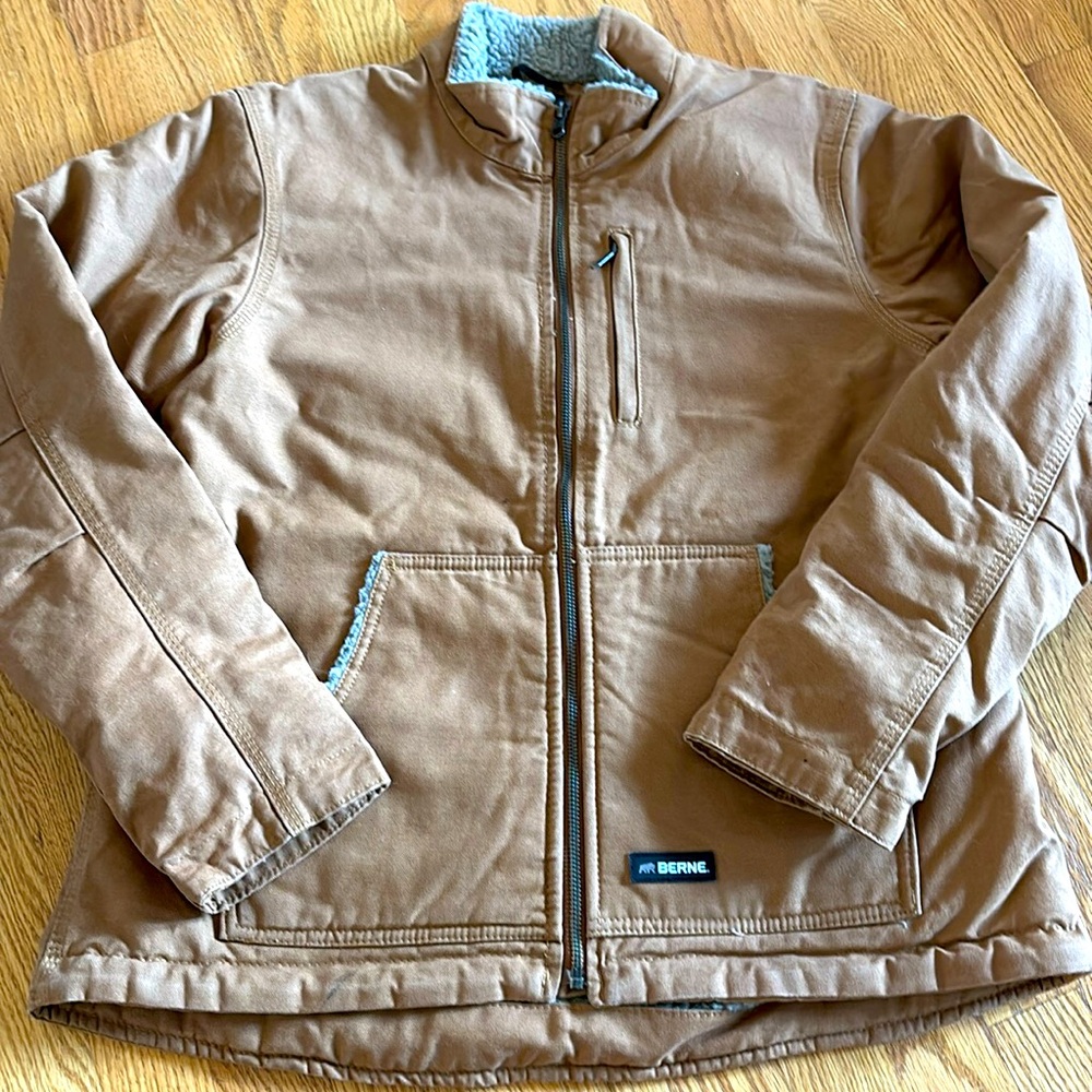 Women's Sherpa-Lined Softstone Duck Jacket